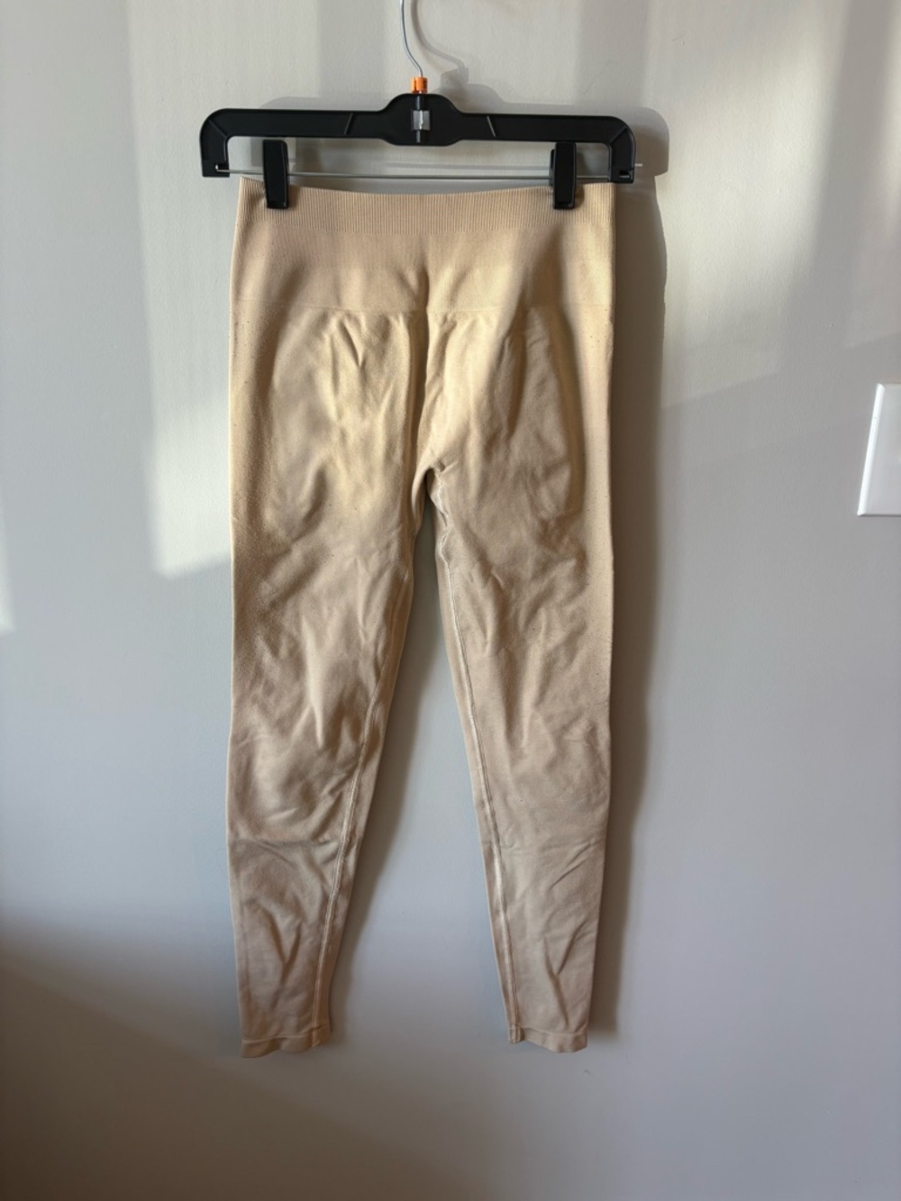 Alphalete Beige High-Waist Leggings